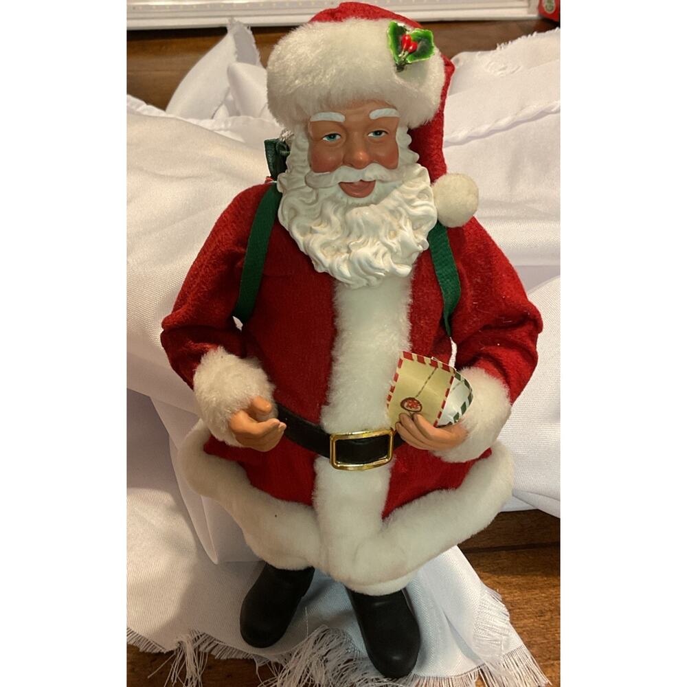Veg Santa Claus ‘98 Composite ‘60s Style Collectible 10" Holiday Figurine Letter